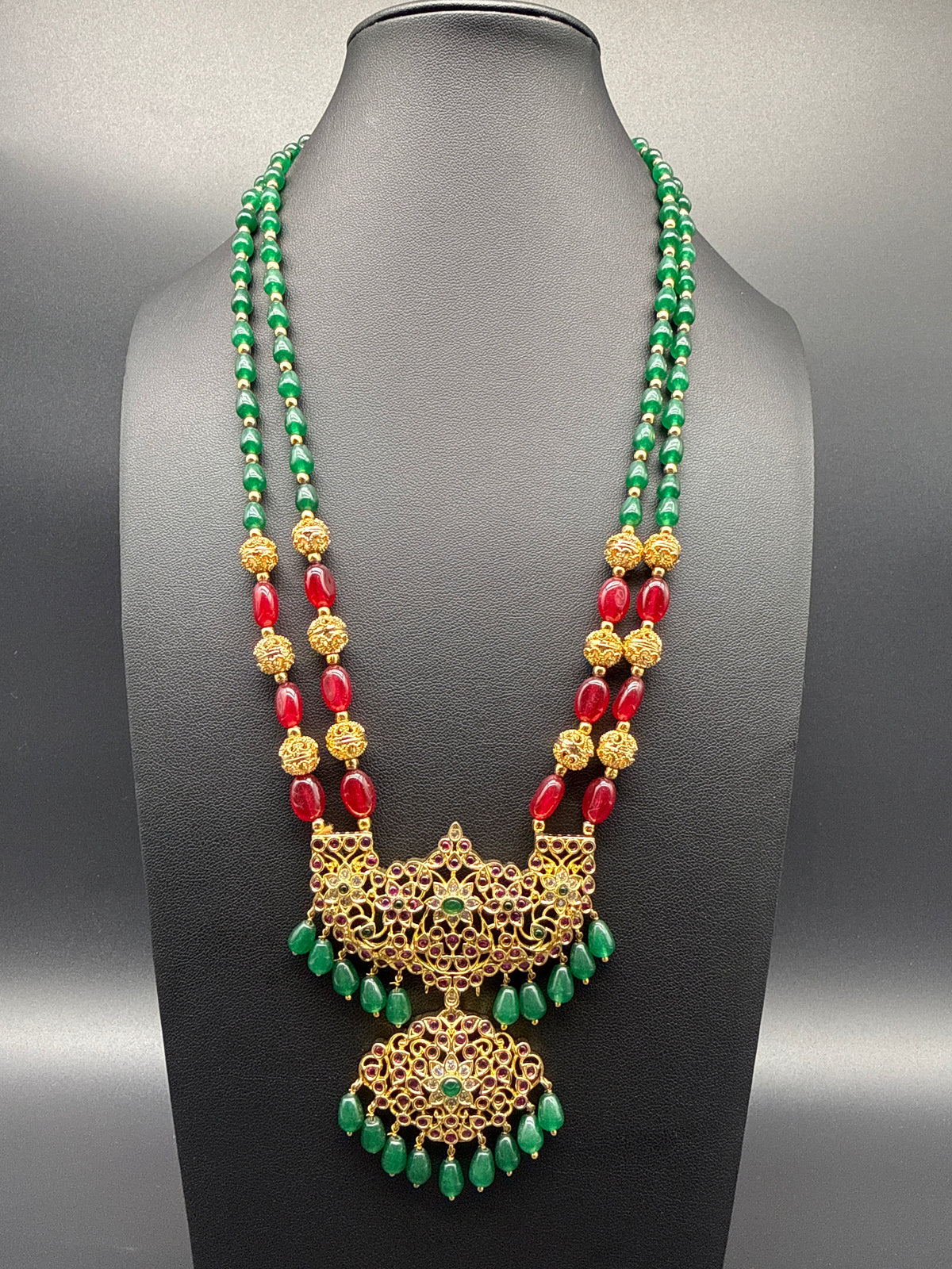Pearl Mala green