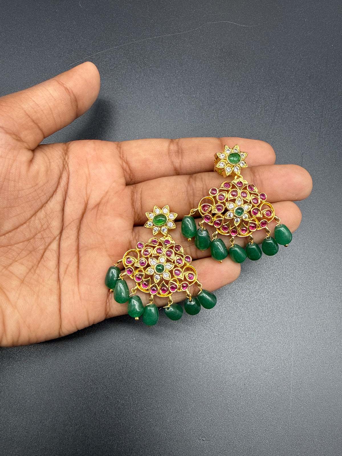 Pearl Mala green